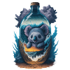 Koala In Bottle