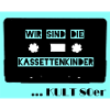 Wir sind die Kassettenkinder - hellblau