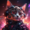 Cyberpunk Katze