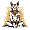 Le dieu chat Egyptien n°3