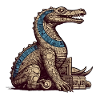 Egyptian Crocodile No. 2