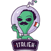 Italien - Funny Italian Alien