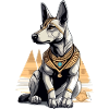 Chien Egyptien n°1