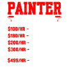 Painter Hourly Rate Painter