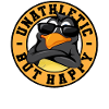 Unathletic but happy penguin