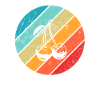 Cherry Retro Fruit Fruit Round