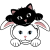Bunny and demon