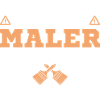 Maler im Arbeitsrausch Lackierer