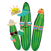 Vacation,Vacation,Cucumbers, Family,Summer