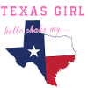 Fille du Texas
