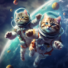 cat in space