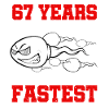 For 67 år siden var jeg den hurtigste