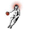 Jésus jouant au basket