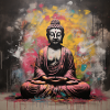 Un Buddha rose