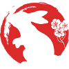Bunny Silhouette Japanese
