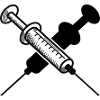 Krankenschwester Pflege Beruhigungsspritze Nurse