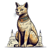 Bouko the Egyptian cat