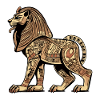 Zark the Egyptian lion