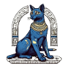 Zalo the Egyptian cat