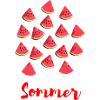 Sommer Wassermelone