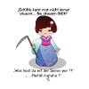 Schwarzer Humor Geisha