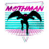 Mothman Crypto Cryptozoology Retro