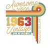 1963 Anniversary Retro, 60 Years