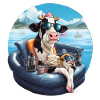 Summer cow