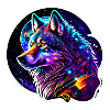 Loup psychédélique