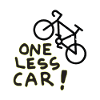 one less car