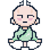 Zen pixel art