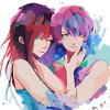 Anime Grafitti Couple