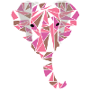 pink elephant head