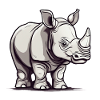 a little rhino