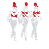 Fan train marching band