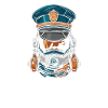 Policeman Police Astronaut