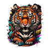 Graffiti Tiger