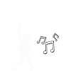 40e verjaardag Rock muziek Bigfoot Rock Hand Symbool