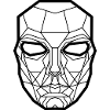 Kimura Mask White