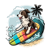 Surfs Up Doggy