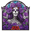 purple catrina