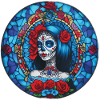 blue catrina