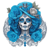 blue catrina