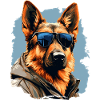 Urban Guardian: Sheepdog street vibes