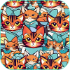 Cute Cat Tangled Warr