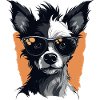 Funny Dogs Chihuahua Design