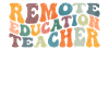 Groovy Remote Education Teacher Fernunterricht
