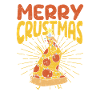 Merry crust Christmas pizza lovers