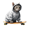 Skaterkatze