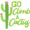 Allez escalader un Cactus